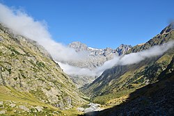 Vallée de la Séveraisse en amont de Gioberney (Parc national des Ecrins)