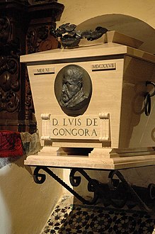 Tomb of Luis de Góngora.