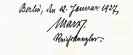 Wilhelm Marx Signatur 1927.jpg