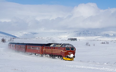 NSB Di 4 Saltfjell