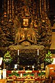 Avalokiteshvara statue by Tankei at Sanjūsangen-dō (13th C.)