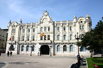 Ayuntamiento de Santander. City Hall.
