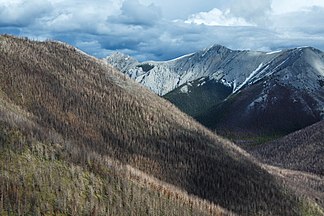 Marble mountain range