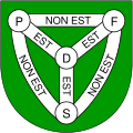 Coat of arms, with Trinity diagram