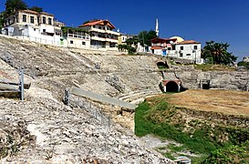 Amphitheatre of Durrës, Durrës, Albania.