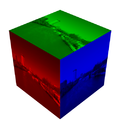 RGB color cube