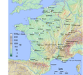 Carte des sites UNESCO en France, dont Saint-Savin (Vienne)