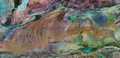 新疆库姆塔格沙漠卫星影像