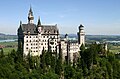 Schloss Neuschwanstein, view from south