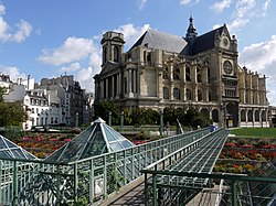 Paris : Jardin des Halles