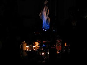 Feuerzangenbowle, a German punch