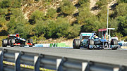 Testing at Jerez, February