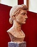 Thumbnail for File:Portrait head of a woman (1st cent. A.D.) at the Archaeological Museum of Sparta on 15 May 2019.jpg