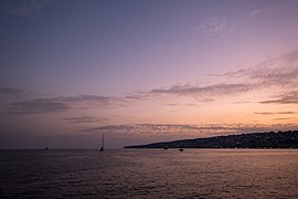 Sunset at Via Partenope, Naples, Italy (PPL1-Corrected) julesvernex2.jpg