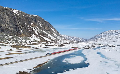 VY El 18 2243 Haugastøl - Finse