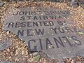 The John T. Brush Stairway, the only remaining part of the Polo Grounds