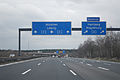 Beginn der A9 am Autobahndreieck Potsdam (1)