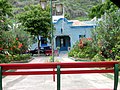 Praça do Entroncamento in Mosteiros, Cape Verde