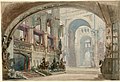 60 Charles-Antoine Cambon - Set design for the première of Rossini's Robert Bruce, Act III, Scene 3.jpg/2 uploaded by Adam Cuerden, nominated by Adam Cuerden,  15,  0,  0