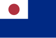 Flag of the Japanese Resident General of Korea (1905-10) (canton: Flag of Japan)