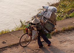 Hue Vietnam A-lady-with-her-bike-transporting-goods-01.jpg