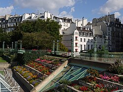 Paris : Jardin des Halles