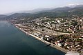 A panoramic view of Sochi