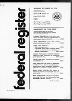 Thumbnail for File:The Title of the Publication 1972-09-30- Vol 37 Iss 191 (IA sim federal-register-find 1972-09-30 37 191).pdf