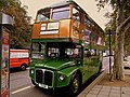 A Routemaster bus of Harrods London Bus Tour