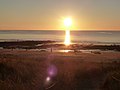 La plage de Pen er Malo à Guidel.