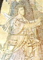 Announcement to Zaccaria, fresco in the Church of Santa Sofia