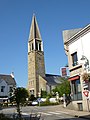 Le clocher de l'église de Guidel 4.