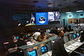 US mission control, Houston, at end of Apollo 11