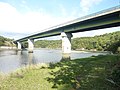 Le pont Saint-Maurice sur la Laïta (vu depuis la rive gauche, côté Guidel).