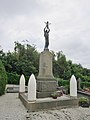 Saint-Urbain (Finistère) : le monument aux morts.