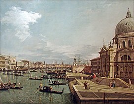 Giovanni Antonio Canal, Santa Maria della Salute