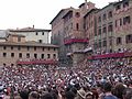 Siena - Piazza del Campo during Palio Event