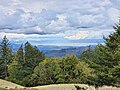 View of Stinson Beach and the Pacific Ocean from West Ridgecrest Boulevard