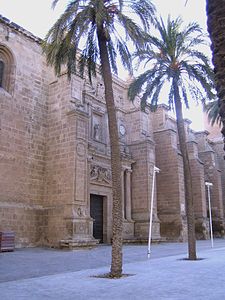 Español: Catedral-Fortaleza de Almería.