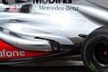 MP4-27's exhaust