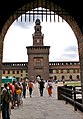 Castello Sforzesco entrance