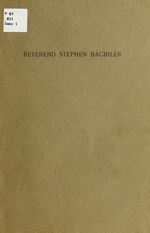 Thumbnail for File:Stephen Bachiler, an unforgiven Puritan (IA stephenbachileru00sanb).pdf