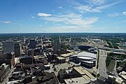 View from the observation deck of Terminal Tower