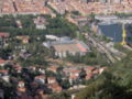 Panorama con stadio "A.Picco" in primo piano