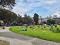 Washington Square Park in San Francisco, CA