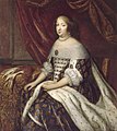 Anna of Austria, portrait by Jean Nocret