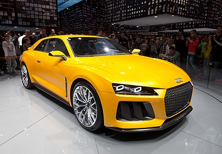 Audi Sport quattro concept at Frankfurt Motor Show 2013 in Frankfurt, Germany