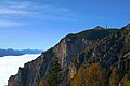 Gipfel des Dobratsch im Herbst