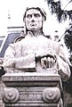 Bust of Dante in Rosario, Argentina