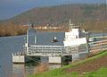 Pier on River Saar